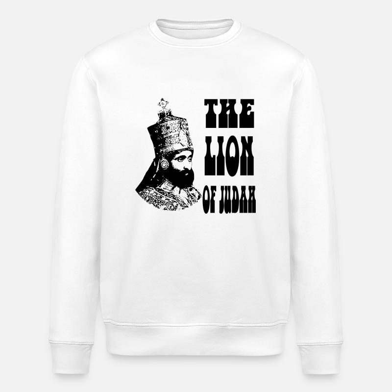 Reggae de - Stanley/Stella Unisex Bio-Sweatshirt ROLLER - Weiß