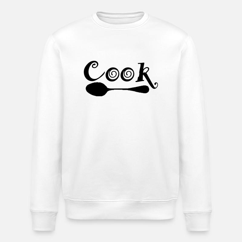 cook - Stanley/Stella ROLLER Unisex Organic Sweatshirt - white
