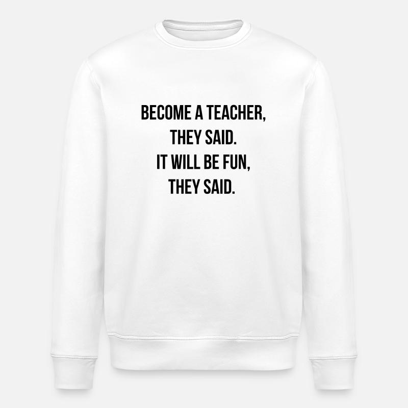 Enseignants - Sweat bio ROLLER Stanley/Stella Unisexe - blanc