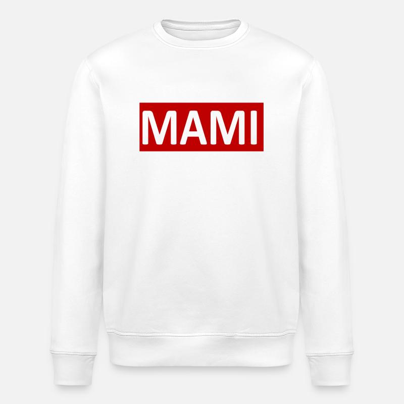 MAMI - Stanley/Stella Unisex Bio-Sweatshirt ROLLER - Weiß