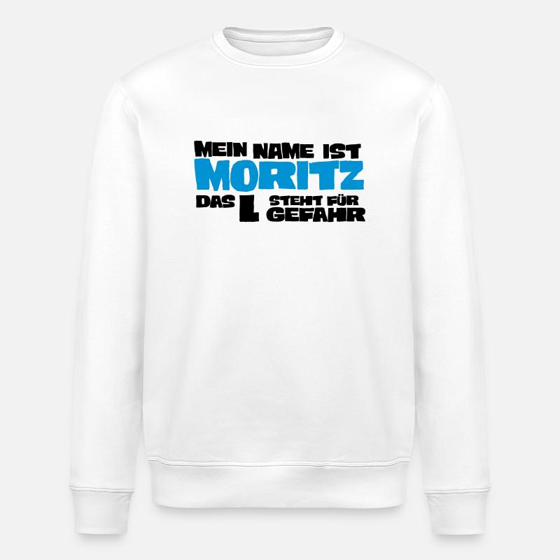moritz - Stanley/Stella ROLLER Unisex Organic Sweatshirt - white