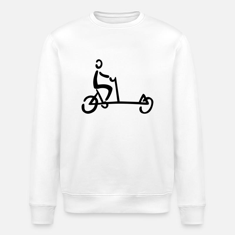 Lastenrad - Stanley/Stella Unisex Bio-Sweatshirt ROLLER - Weiß