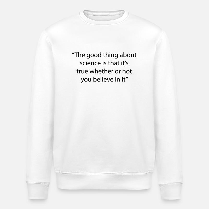 True science - Sweat bio ROLLER Stanley/Stella Unisexe - blanc