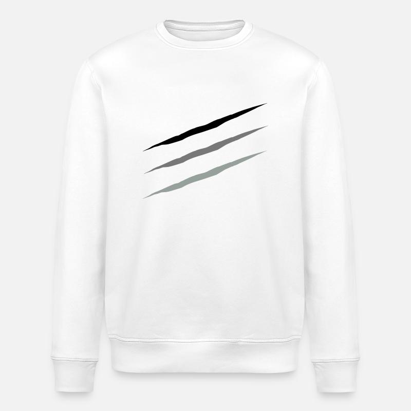 scratch - Sweat bio ROLLER Stanley/Stella Unisexe - blanc