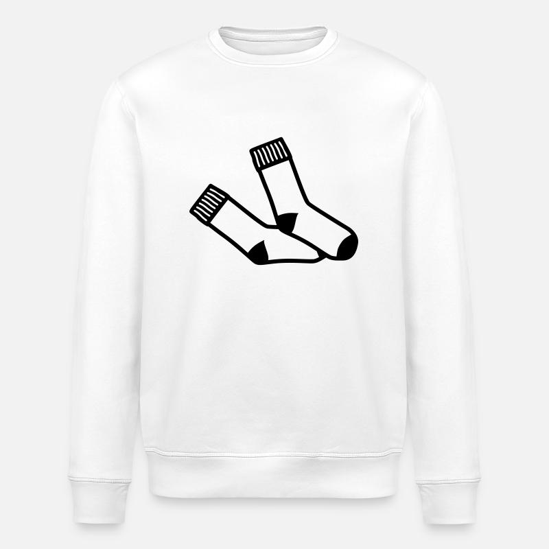 Socke - Stanley/Stella Unisex Bio-Sweatshirt ROLLER - Weiß