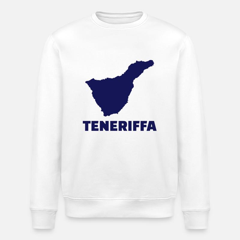 Teneriffa - Stanley/Stella Unisex Bio-Sweatshirt ROLLER - Weiß