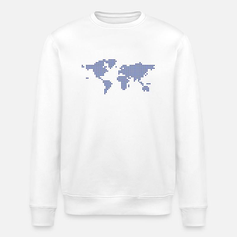 Monde - Sweat bio ROLLER Stanley/Stella Unisexe - blanc