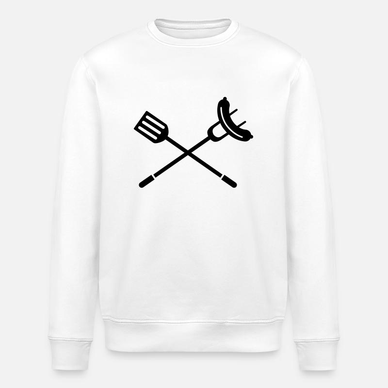 grill - Stanley/Stella Unisex Bio-Sweatshirt ROLLER - Weiß