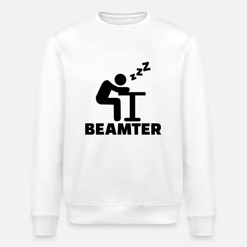 Beamter - Stanley/Stella Unisex Bio-Sweatshirt ROLLER - Weiß