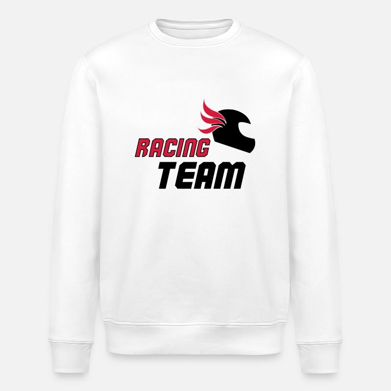 racing_team_02 - Sweat bio ROLLER Stanley/Stella Unisexe - blanc
