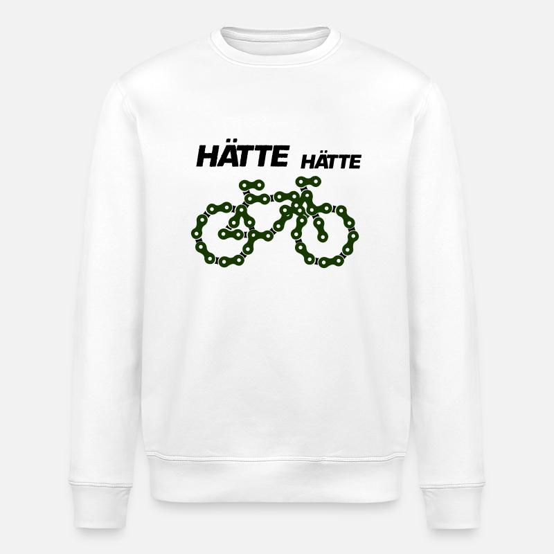 bicyclette - Sweat bio ROLLER Stanley/Stella Unisexe - blanc