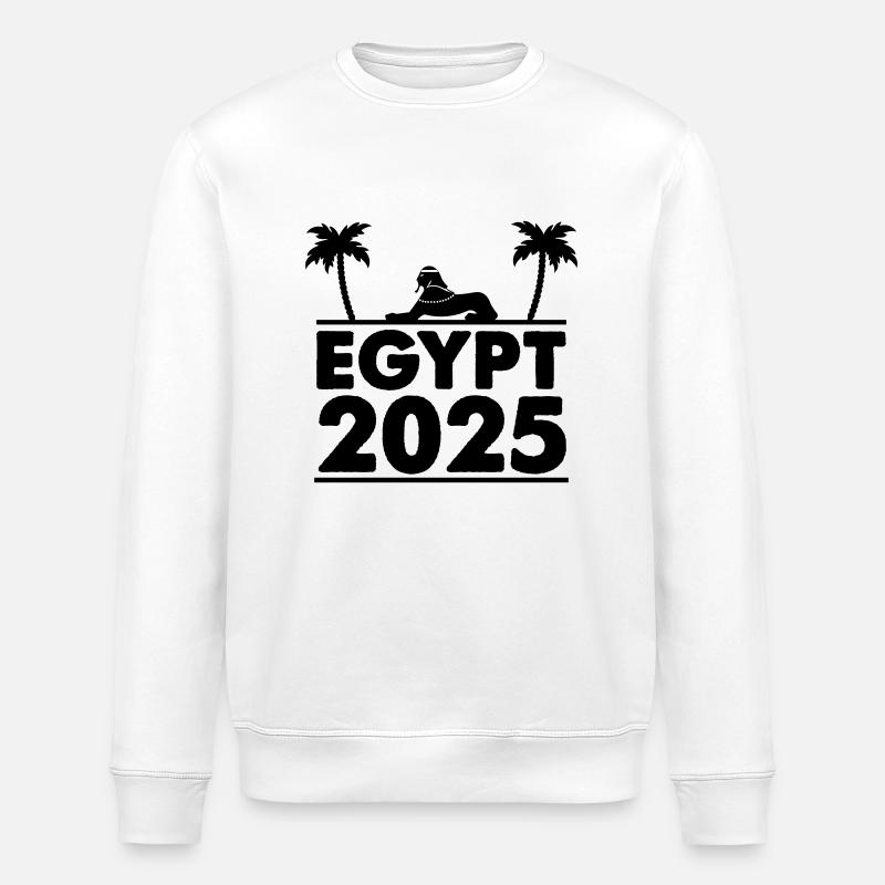 Égypte 2025 - Sweat bio ROLLER Stanley/Stella Unisexe - blanc