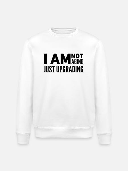 50th Birthday Gift Idea - Stanley/Stella ROLLER Unisex Organic Sweatshirt - white