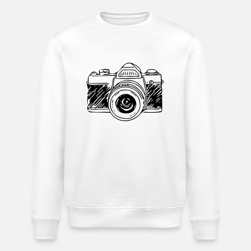 Caméra - Sweat bio ROLLER Stanley/Stella Unisexe - blanc