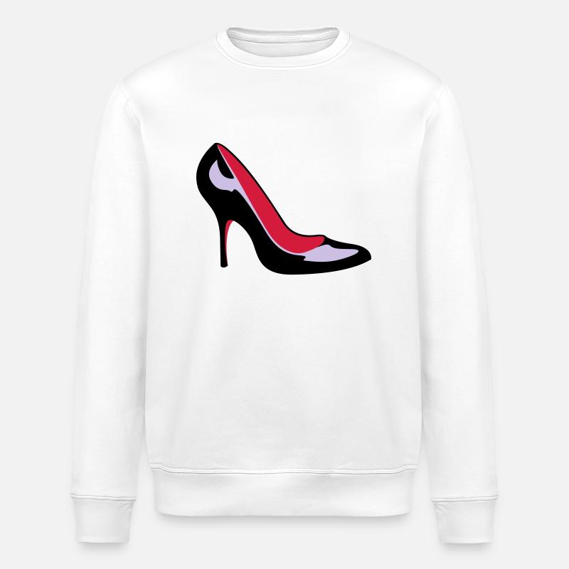 Shoe2 - Sweat bio ROLLER Stanley/Stella Unisexe - blanc