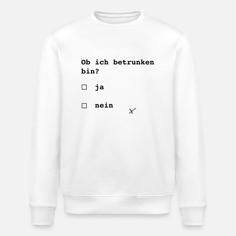 Party - Stanley/Stella Unisex Bio-Sweatshirt ROLLER - Weiß
