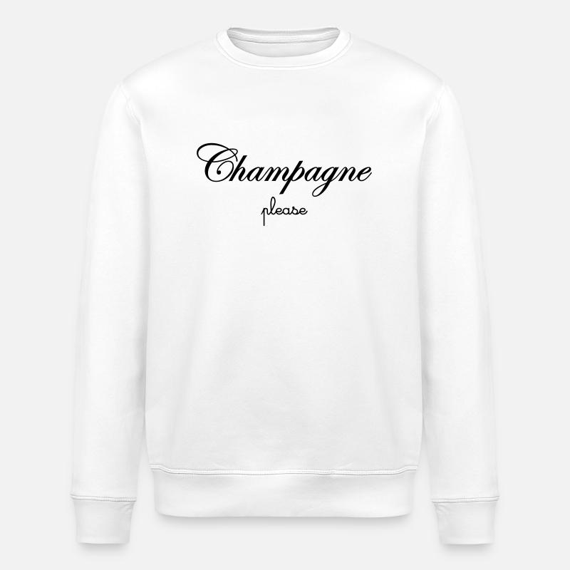 Please - Sweat bio ROLLER Stanley/Stella Unisexe - blanc