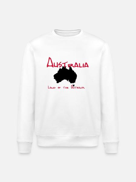 Australien - Stanley/Stella Unisex Bio-Sweatshirt ROLLER - Weiß