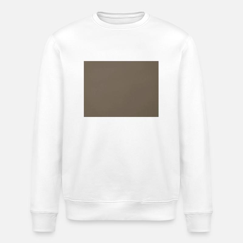 Mur marron - Sweat bio ROLLER Stanley/Stella Unisexe - blanc