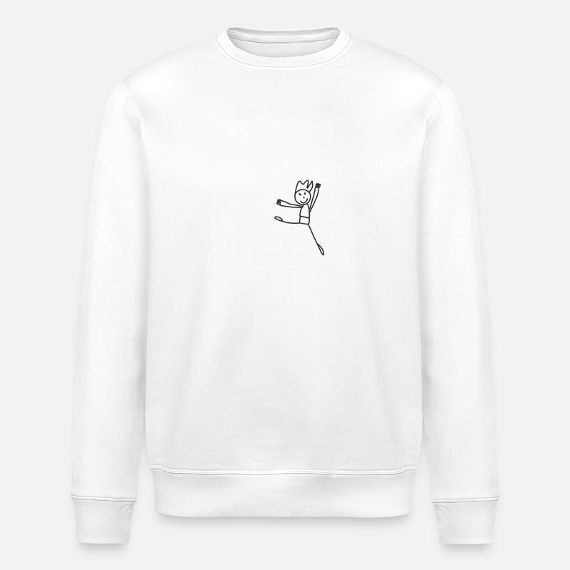 Freude - Stanley/Stella Unisex Bio-Sweatshirt ROLLER - Weiß