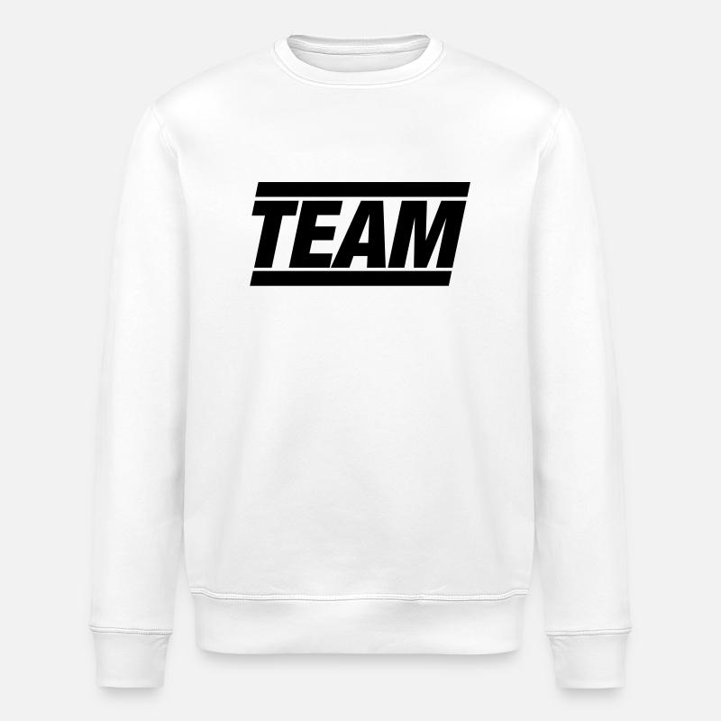 ÉQUIPE - Sweat bio ROLLER Stanley/Stella Unisexe - blanc