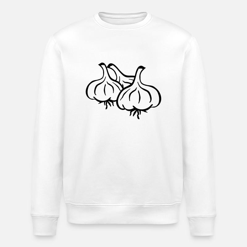 knoblauch_p1 - Sweat bio ROLLER Stanley/Stella Unisexe - blanc