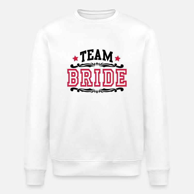team bride - Sweat bio ROLLER Stanley/Stella Unisexe - blanc