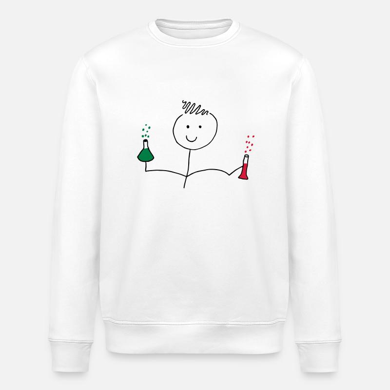 Chemie - Stanley/Stella Unisex Bio-Sweatshirt ROLLER - Weiß