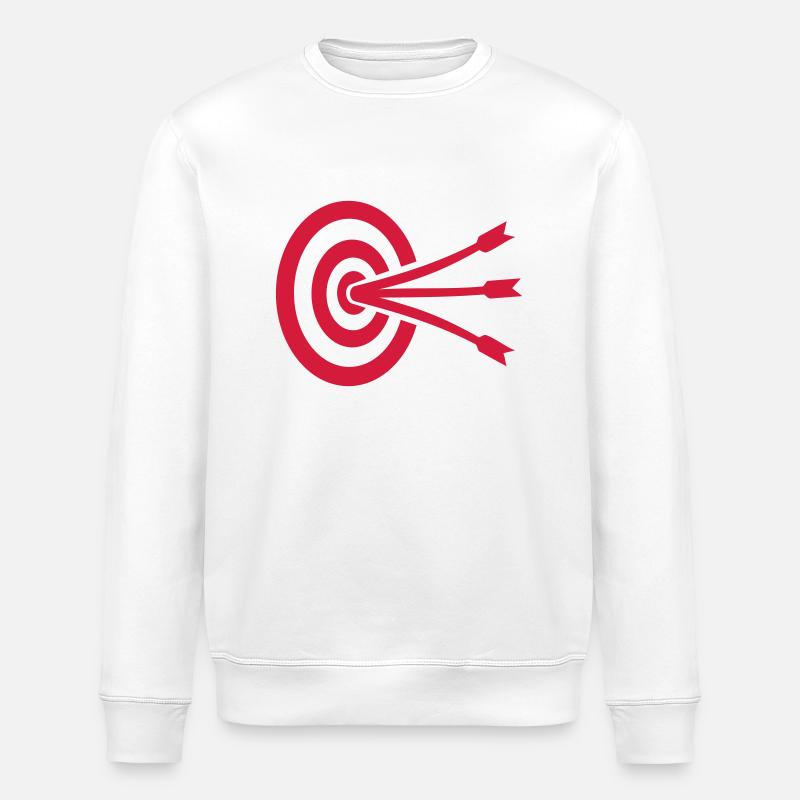 Archery - Stanley/Stella ROLLER Unisex Organic Sweatshirt - white