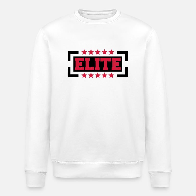 Elite Logo - Sweat bio ROLLER Stanley/Stella Unisexe - blanc