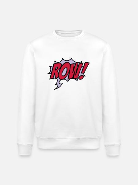 row - Stanley/Stella ROLLER Unisex Organic Sweatshirt - white