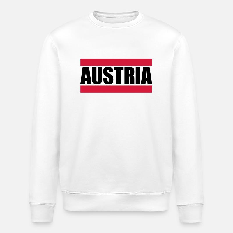 Cool Austria Design - Sweat bio ROLLER Stanley/Stella Unisexe - blanc