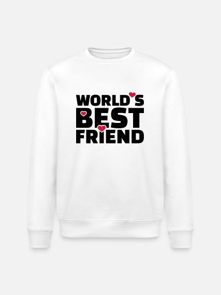 Freund - Stanley/Stella Unisex Bio-Sweatshirt ROLLER - Weiß