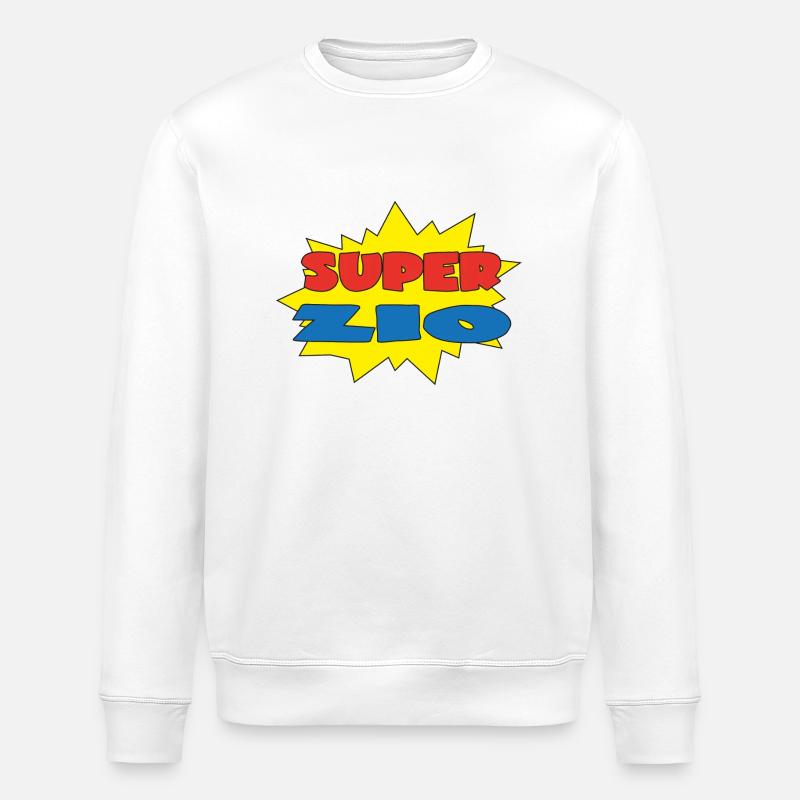 Super zio - Sweat bio ROLLER Stanley/Stella Unisexe - blanc