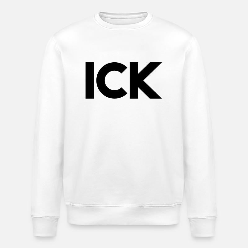 ick - Stanley/Stella ROLLER Unisex Organic Sweatshirt - white