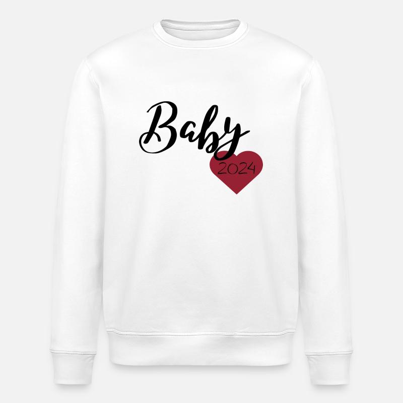 Baby 2024 - Stanley/Stella Unisex Bio-Sweatshirt ROLLER - Weiß