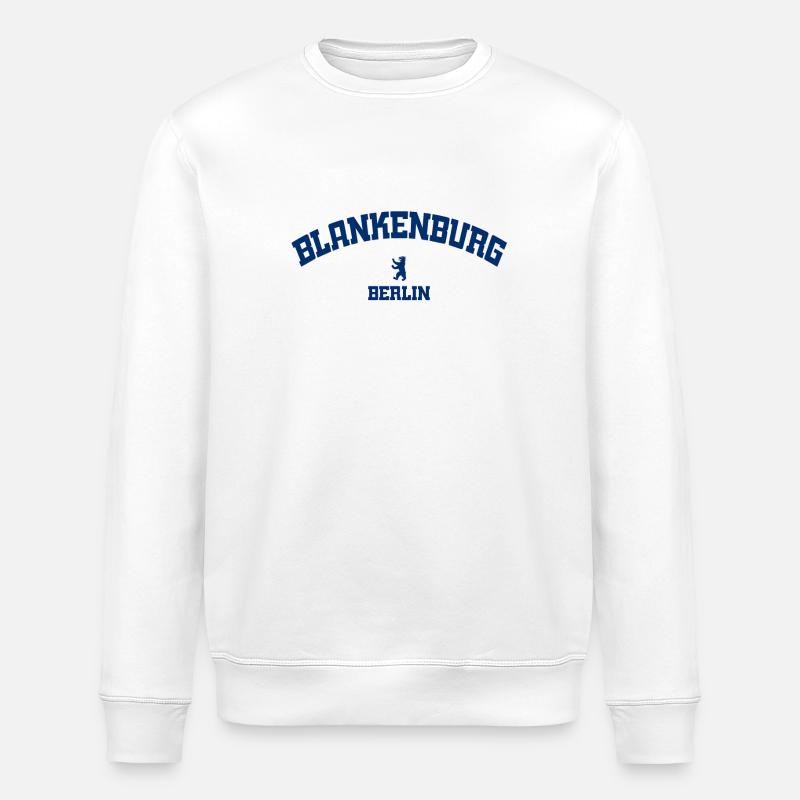 Blankenburg - Berlin - Allemagne - Sweat bio ROLLER Stanley/Stella Unisexe - blanc