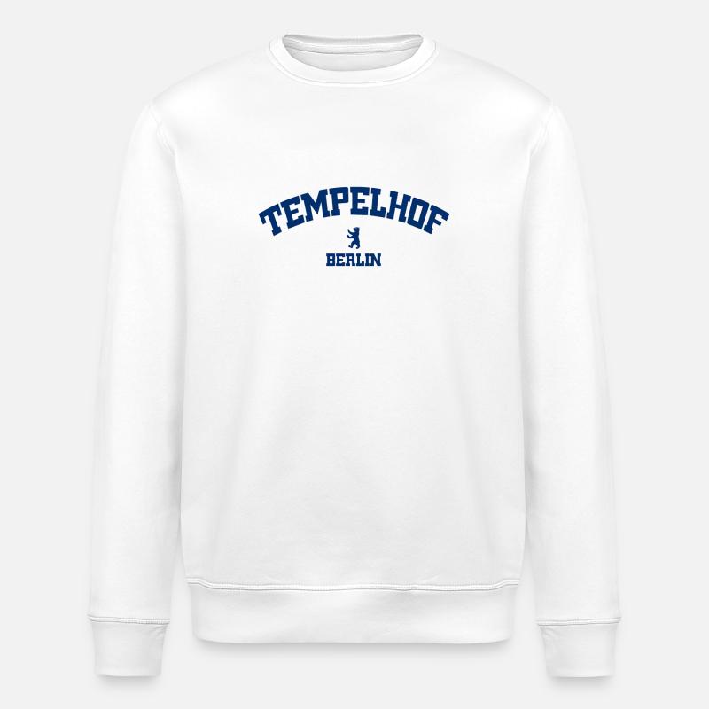 Tempelhof - Berlin - Allemagne - Sweat bio ROLLER Stanley/Stella Unisexe - blanc