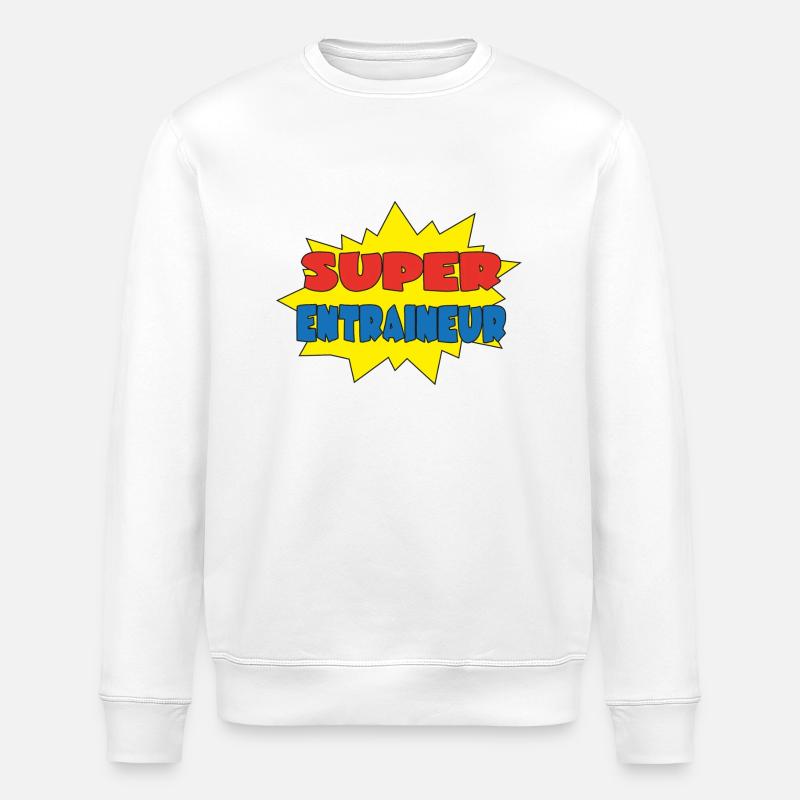 COACH - Stanley/Stella ROLLER Unisex Organic Sweatshirt - white