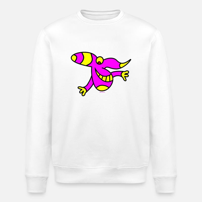 Jangofashion creation shirts - Stanley/Stella Unisex Bio-Sweatshirt ROLLER - Weiß