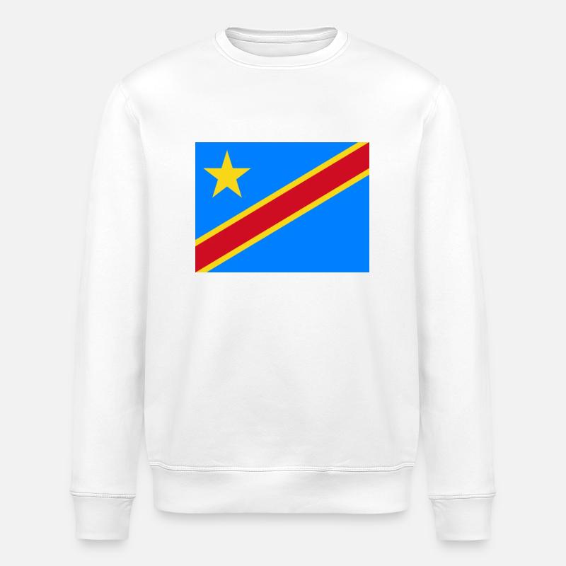 Kongo - Stanley/Stella Unisex Bio-Sweatshirt ROLLER - Weiß