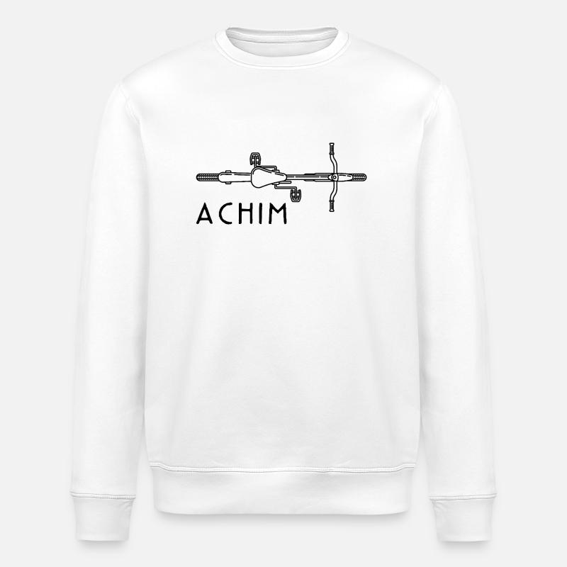 Fahrrad Achim - Stanley/Stella Unisex Bio-Sweatshirt ROLLER - Weiß
