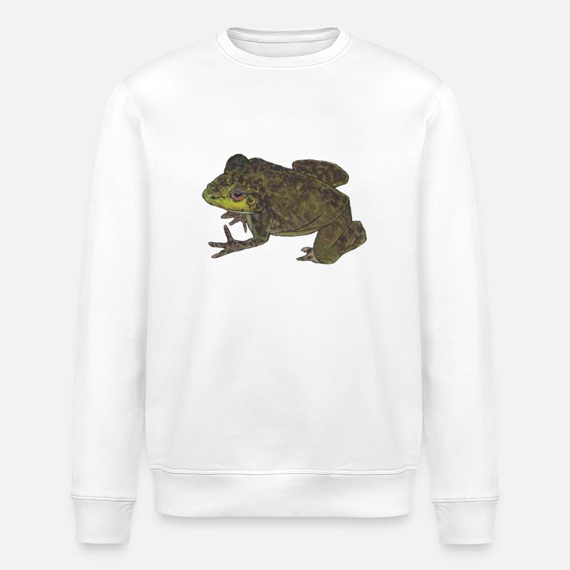 Sprung ins Neue - Stanley/Stella Unisex Bio-Sweatshirt ROLLER - Weiß