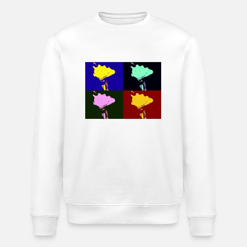 Shell Imagination - Stanley/Stella ROLLER Unisex Organic Sweatshirt - white