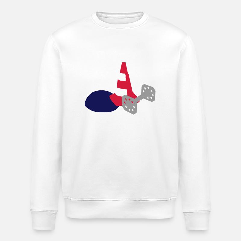 Obedience Zubehör - Stanley/Stella Unisex Bio-Sweatshirt ROLLER - Weiß