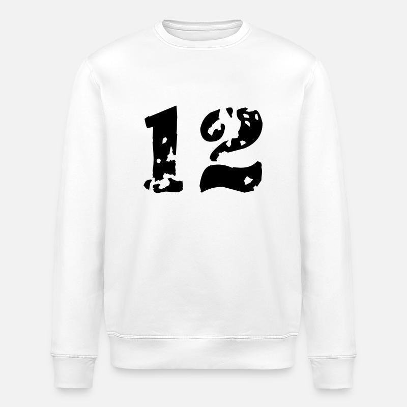 12 - Stanley/Stella Unisex Bio-Sweatshirt ROLLER - Weiß