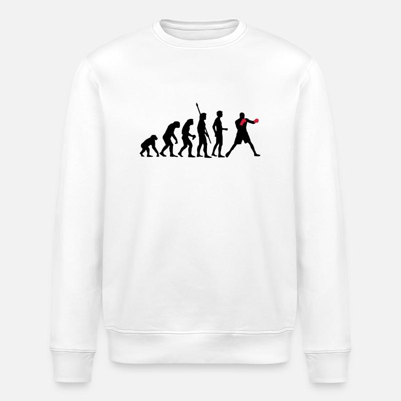 evolution_boxen_b_2c - Stanley/Stella Unisex Bio-Sweatshirt ROLLER - Weiß