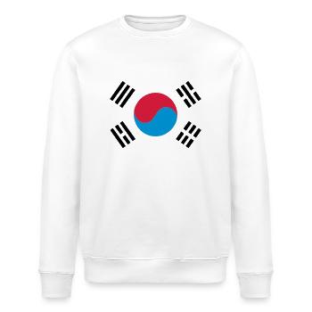 South Korea - Stanley/Stella Unisex Bio-Sweatshirt ROLLER - Weiß - Vorne - Nik (191cm)