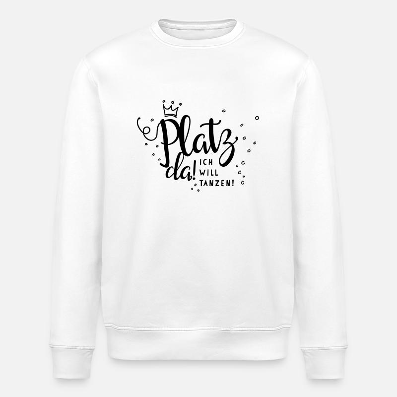 Platz da - Stanley/Stella Unisex Bio-Sweatshirt ROLLER - Weiß