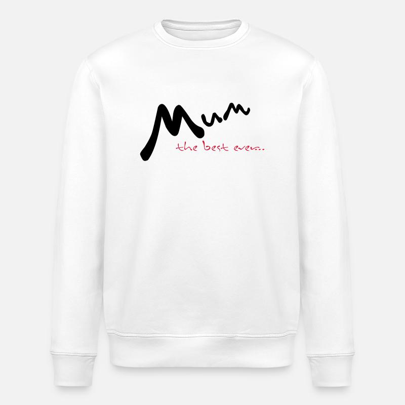 Mother's Day - Stanley/Stella ROLLER Unisex Organic Sweatshirt - white